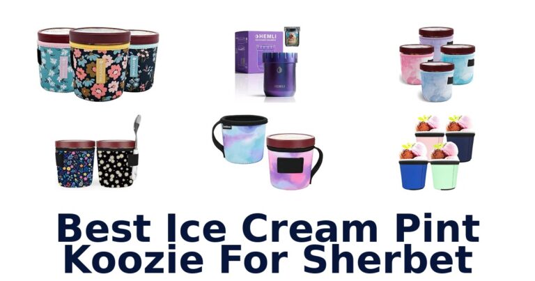 Best Ice Cream Pint Koozie For Sherbet