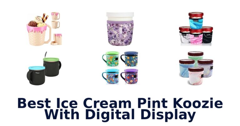 Best Ice Cream Pint Koozie With Digital Display
