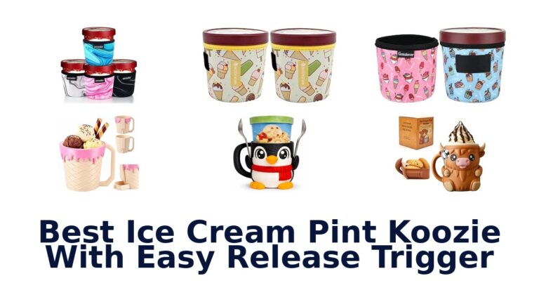 Best Ice Cream Pint Koozie With Easy Release Trigger Best Ice Cream Pint Koozie With Easy Release Trigger