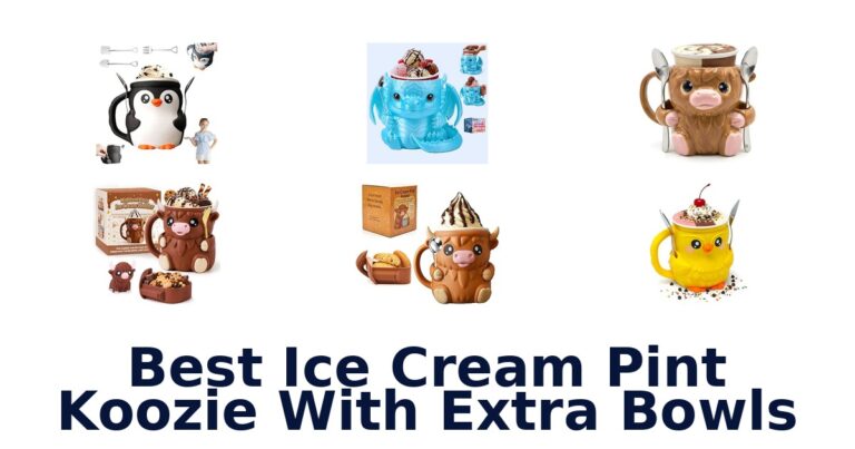 Best Ice Cream Pint Koozie With Extra Bowls