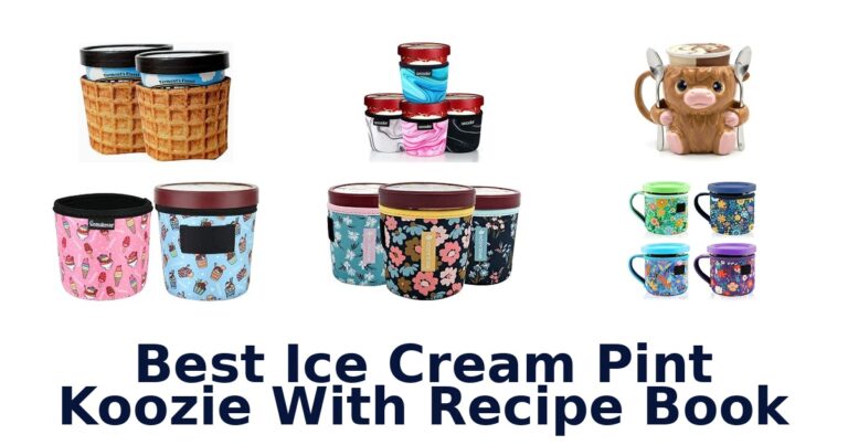 Best Ice Cream Pint Koozie With Recipe Book