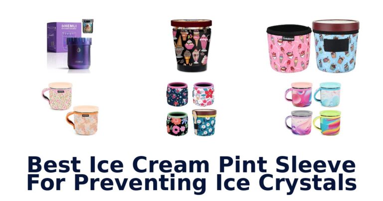 Best Ice Cream Pint Sleeve For Preventing Ice Crystals