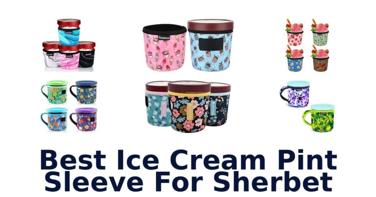 Best Ice Cream Pint Sleeve For Sherbet