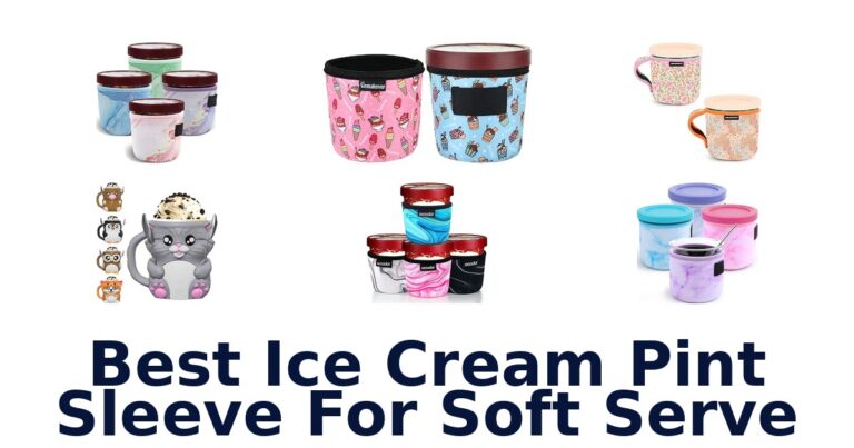 Best Ice Cream Pint Sleeve For Soft Serve