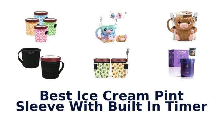 Best Ice Cream Pint Sleeve With Built In Timer Best Ice Cream Pint Sleeve With Built In Timer
