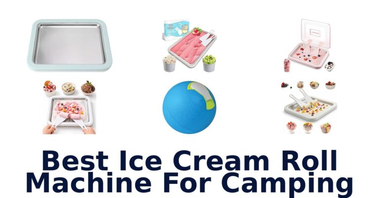 Best Ice Cream Roll Machine For Camping Best Ice Cream Roll Machine For Camping