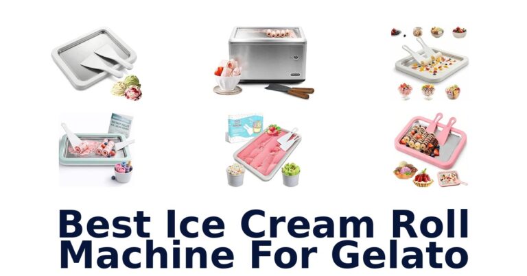 Best Ice Cream Roll Machine For Gelato Best Ice Cream Roll Machine For Gelato
