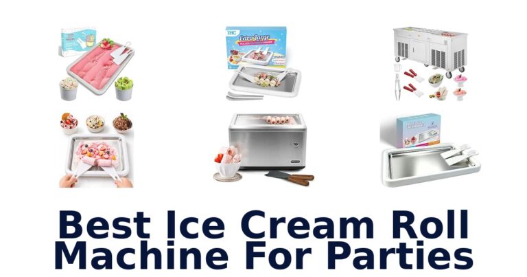 Best Ice Cream Roll Machine For Parties