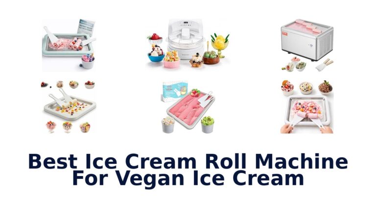 Best Ice Cream Roll Machine For Vegan Ice Cream