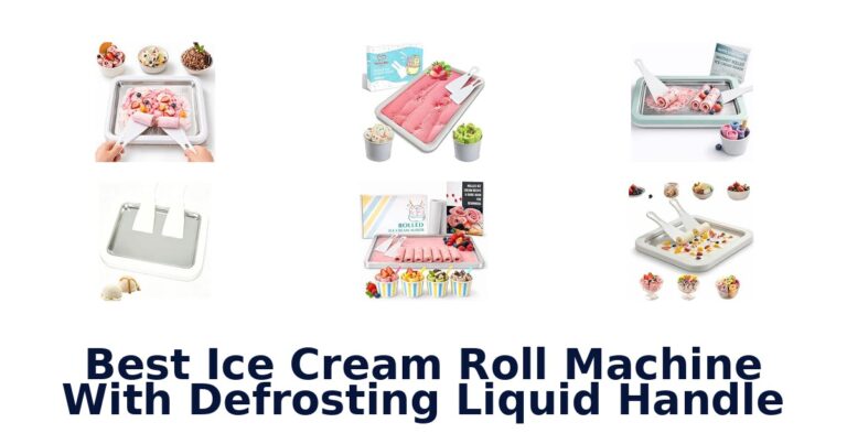 Best Ice Cream Roll Machine With Defrosting Liquid Handle