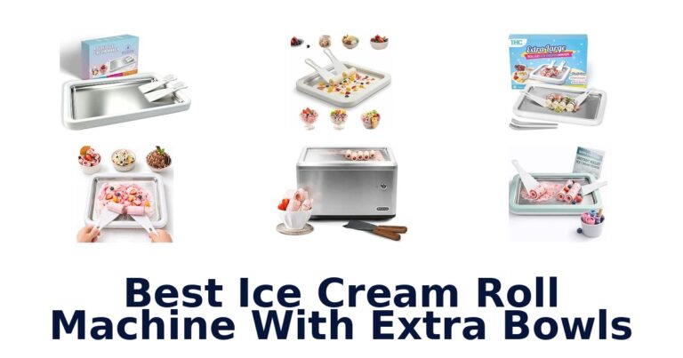 Best Ice Cream Roll Machine With Extra Bowls