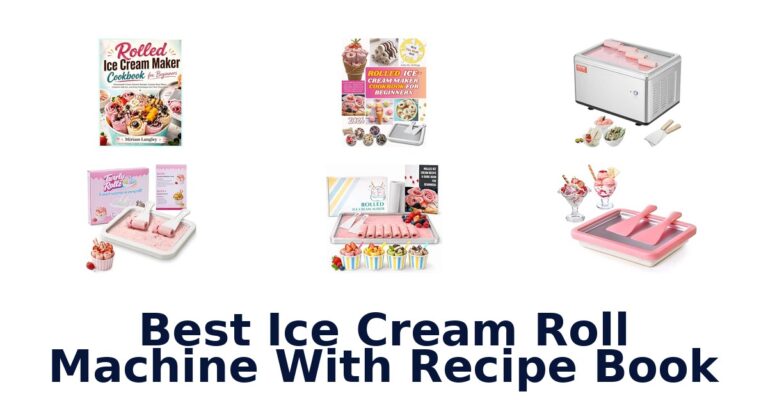 Best Ice Cream Roll Machine With Recipe Book