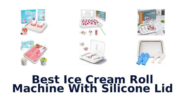 Best Ice Cream Roll Machine With Silicone Lid