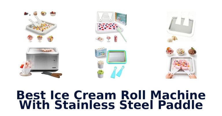 Best Ice Cream Roll Machine With Stainless Steel Paddle Best Ice Cream Roll Machine With Stainless Steel Paddle
