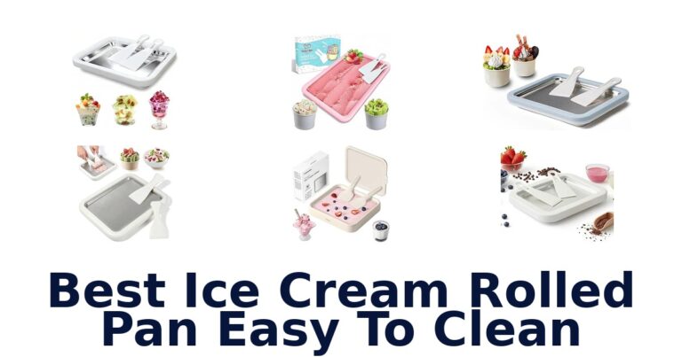 Best Ice Cream Rolled Pan Easy To Clean