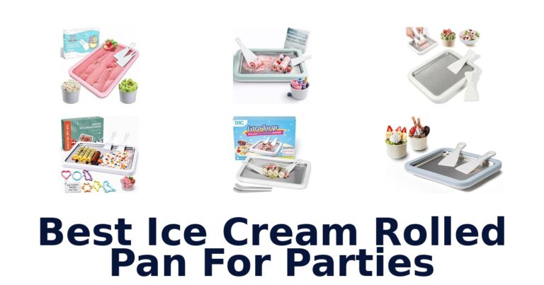 Best Ice Cream Rolled Pan For Parties