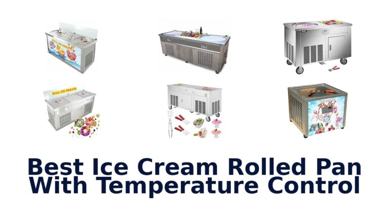 Best Ice Cream Rolled Pan With Temperature Control
