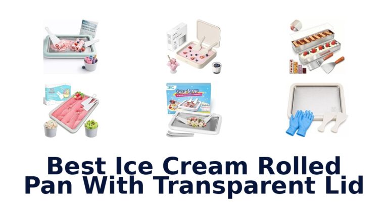 Best Ice Cream Rolled Pan With Transparent Lid