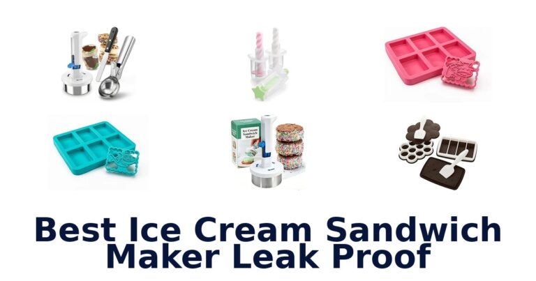 Best Ice Cream Sandwich Maker Leak Proof