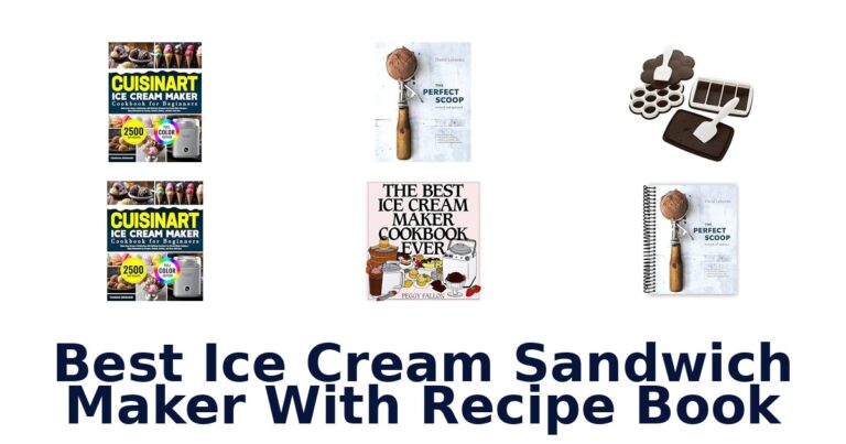 Best Ice Cream Sandwich Maker With Recipe Book