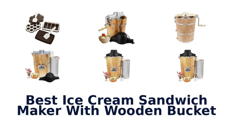 Best Ice Cream Sandwich Maker With Wooden Bucket
