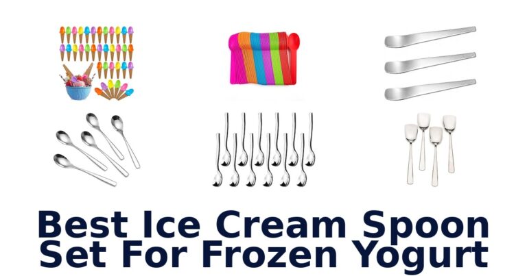 Best Ice Cream Spoon Set For Frozen Yogurt