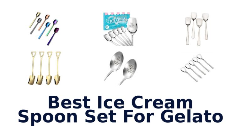 Best Ice Cream Spoon Set For Gelato