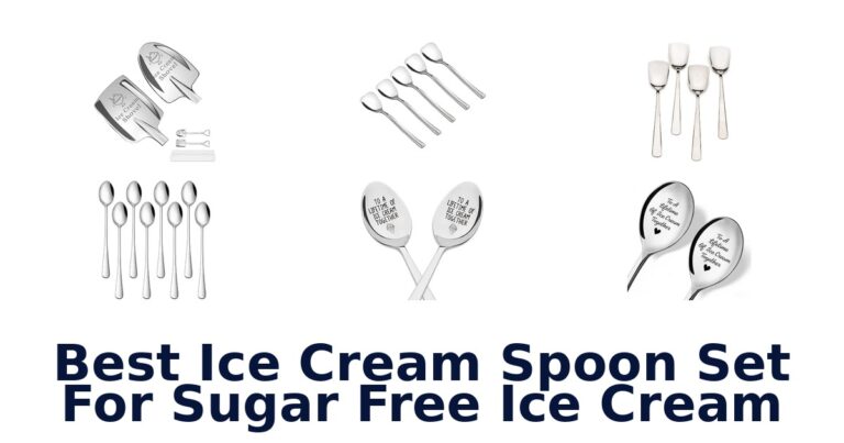 Best Ice Cream Spoon Set For Sugar Free Ice Cream