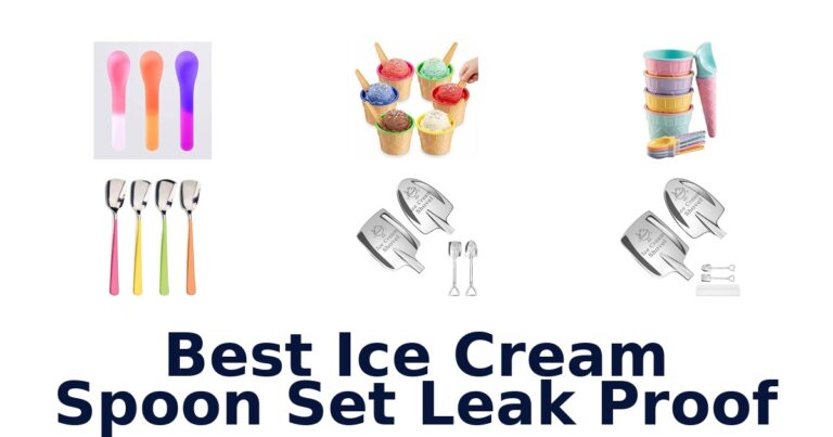 Best Ice Cream Spoon Set Leak Proof Best Ice Cream Spoon Set Leak Proof