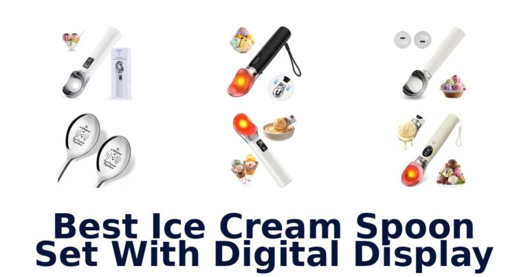 Best Ice Cream Spoon Set With Digital Display Best Ice Cream Spoon Set With Digital Display