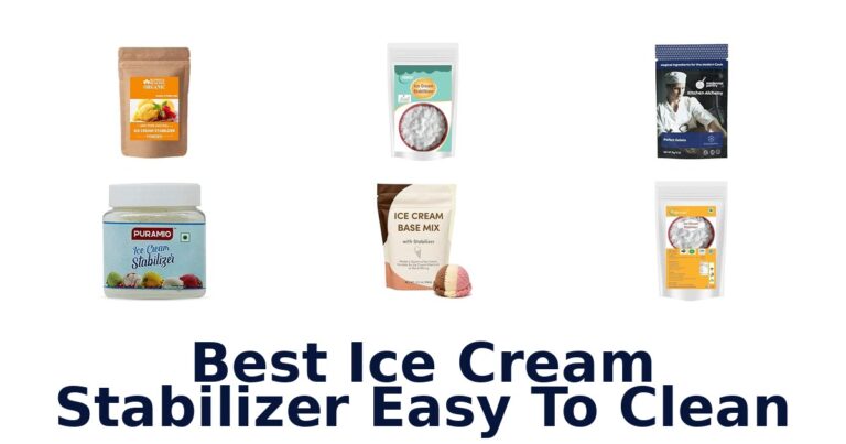 Best Ice Cream Stabilizer Easy To Clean
