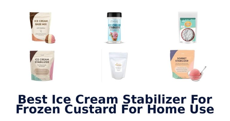 Best Ice Cream Stabilizer For Frozen Custard For Home Use