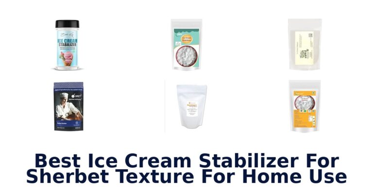 Best Ice Cream Stabilizer For Sherbet Texture For Home Use
