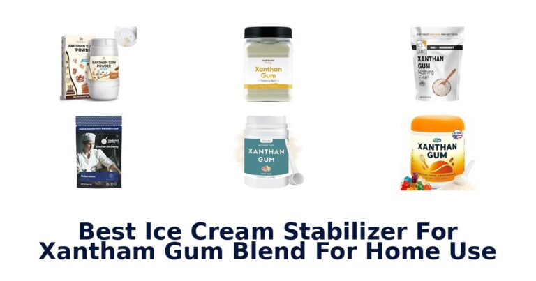Best Ice Cream Stabilizer For Xantham Gum Blend For Home Use