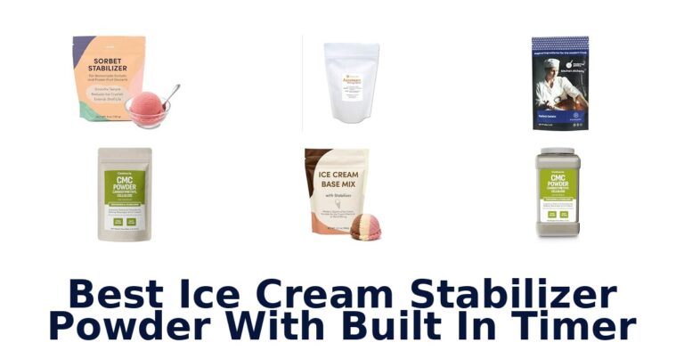 Best Ice Cream Stabilizer Powder With Built In Timer