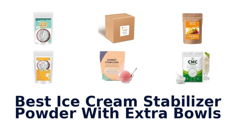 Best Ice Cream Stabilizer Powder With Extra Bowls