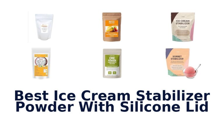 Best Ice Cream Stabilizer Powder With Silicone Lid