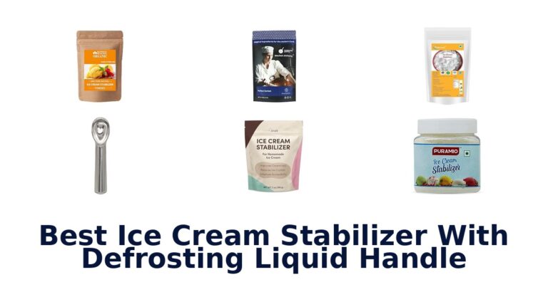 Best Ice Cream Stabilizer With Defrosting Liquid Handle