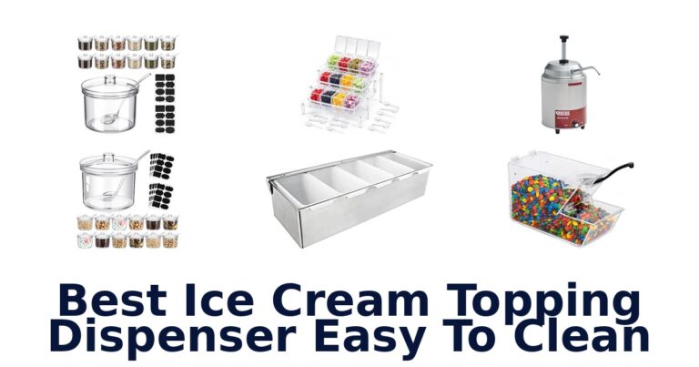 Best Ice Cream Topping Dispenser Easy To Clean
