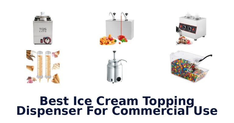 Best Ice Cream Topping Dispenser For Commercial Use