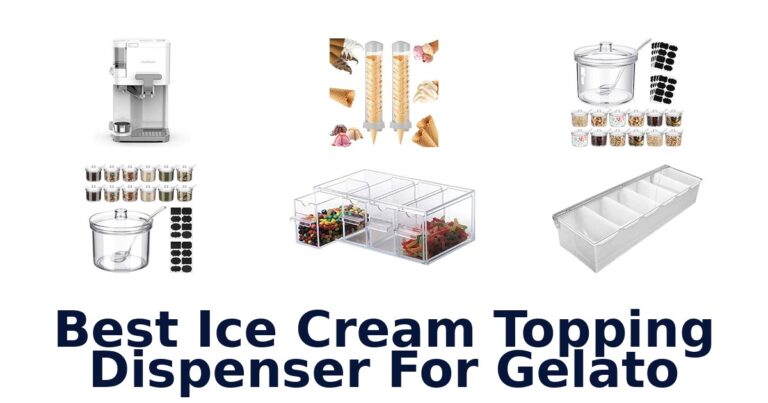 Best Ice Cream Topping Dispenser For Gelato