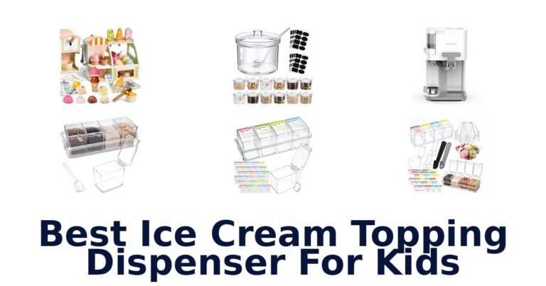 Best Ice Cream Topping Dispenser For Kids