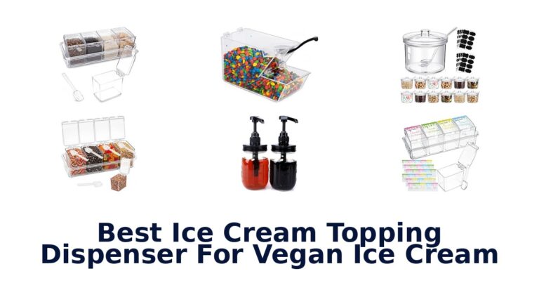 Best Ice Cream Topping Dispenser For Vegan Ice Cream