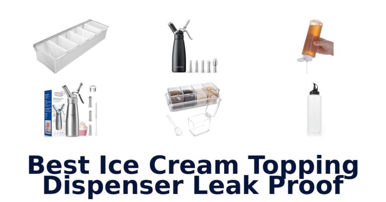 Best Ice Cream Topping Dispenser Leak Proof Best Ice Cream Topping Dispenser Leak Proof