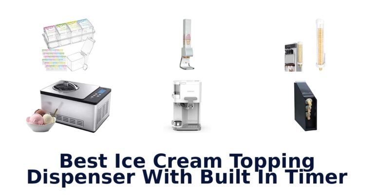 Best Ice Cream Topping Dispenser With Built In Timer Best Ice Cream Topping Dispenser With Built In Timer