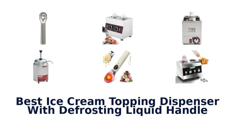 Best Ice Cream Topping Dispenser With Defrosting Liquid Handle