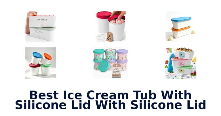 Best Ice Cream Tub With Silicone Lid With Silicone Lid