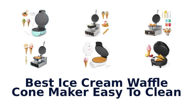 Best Ice Cream Waffle Cone Maker Easy To Clean