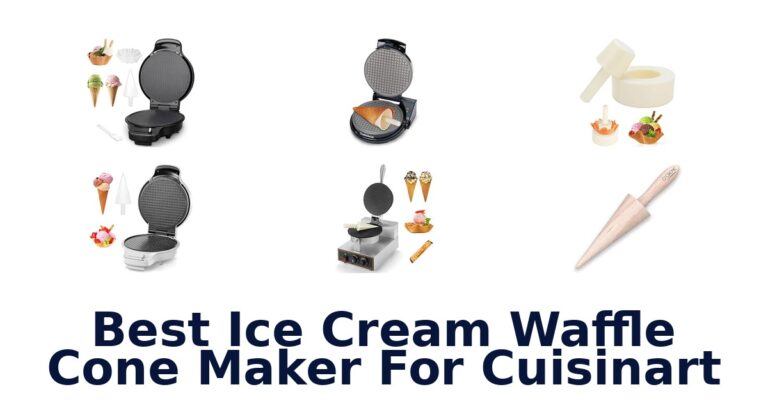 Best Ice Cream Waffle Cone Maker For Cuisinart