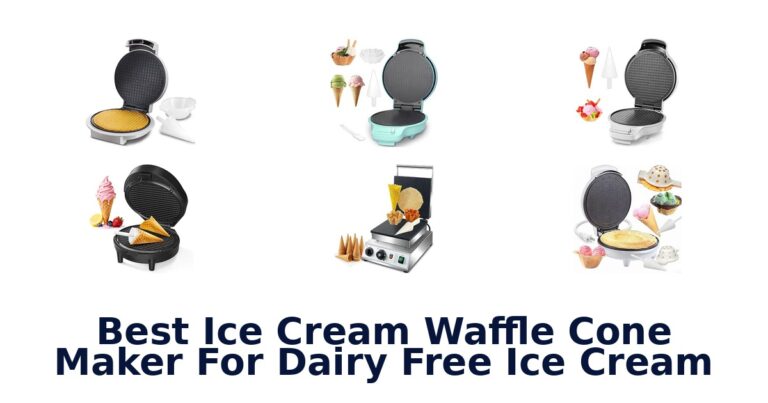 Best Ice Cream Waffle Cone Maker For Dairy Free Ice Cream